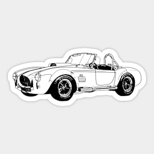 American Classic Muscle Cars Sticker